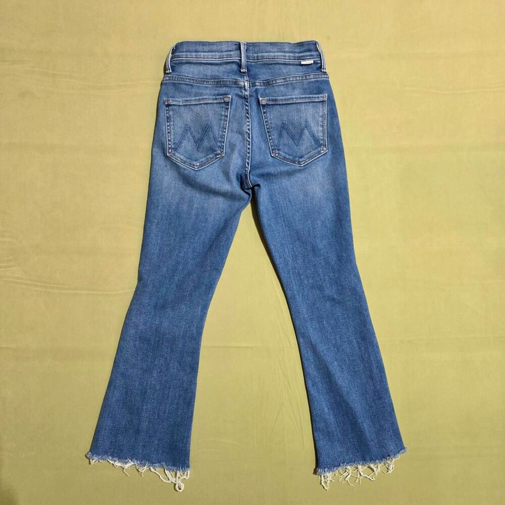MOTHER The Weekender Flare Jeans in First Mate Wash Women's Size 24 - Picture 5 of 8